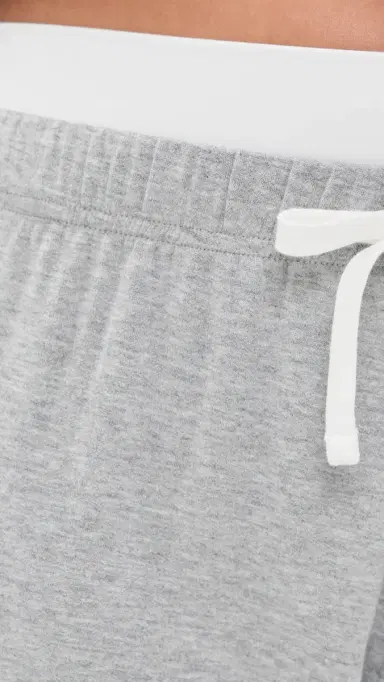 Splits59 Andie Dual Waist Sweatpants Heather Grey/White | Thumbnail 6