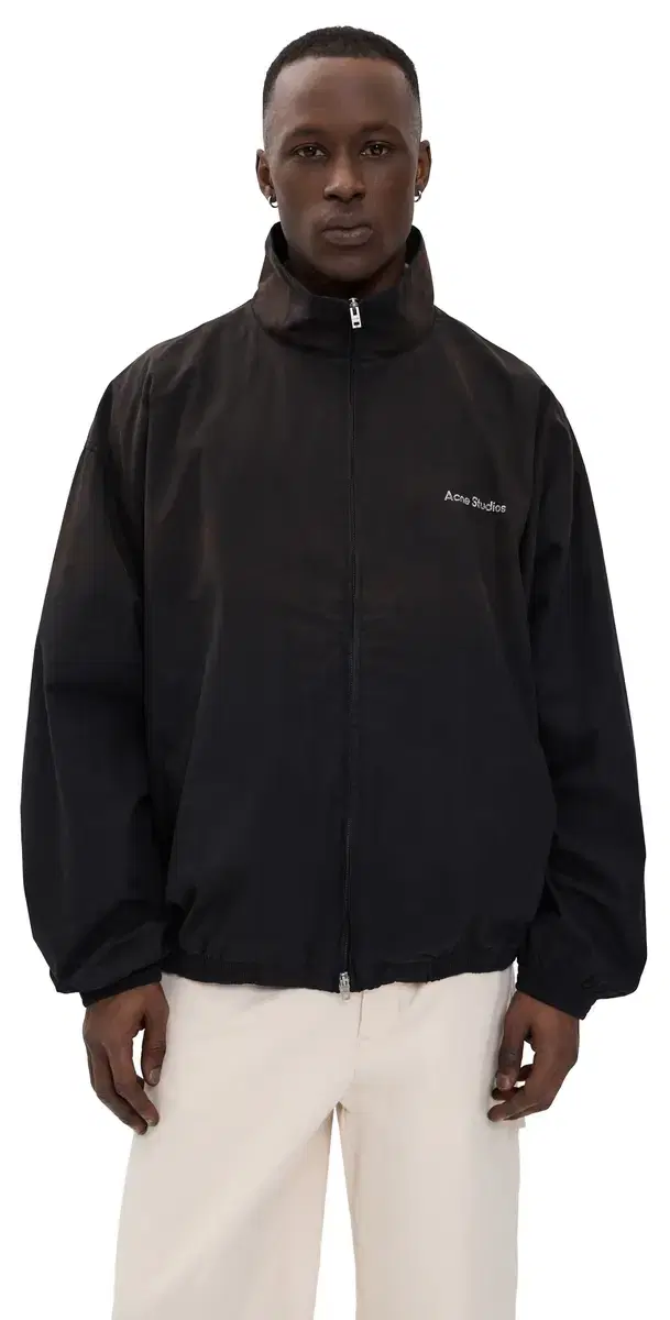 Acne Studios Olando Soft Cotton Poplin Jacket Black