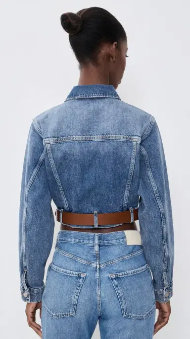 Cinq à Sept Graciel Denim Jacket Amberstone | Thumbnail 3