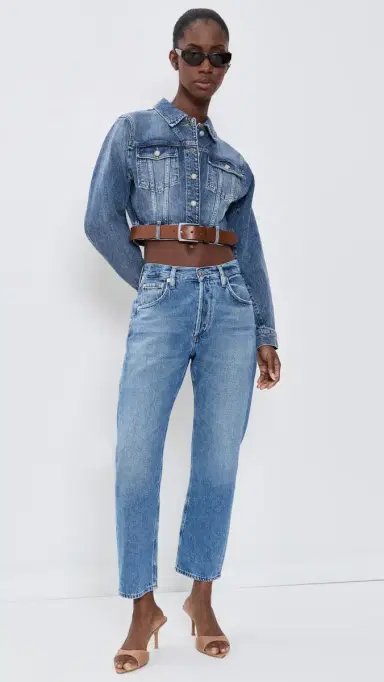 Cinq à Sept Graciel Denim Jacket Amberstone | Thumbnail 5