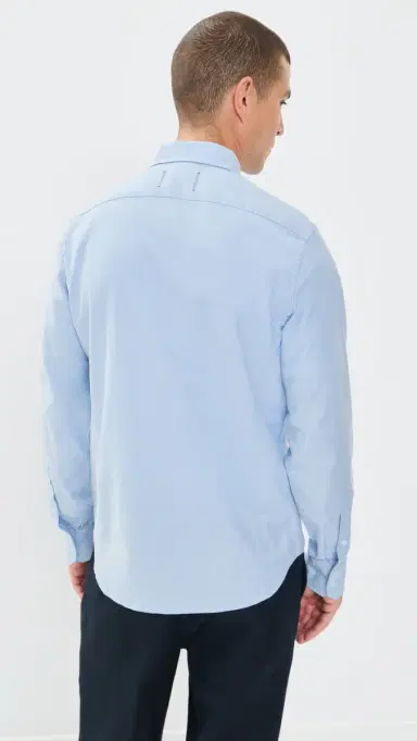 REIGNING CHAMP Cotton Oxford Windsor Standard Shirt | Thumbnail 3 REIGNING CHAMP Cotton Oxford Windsor Standard Shirt | Thumbnail 3