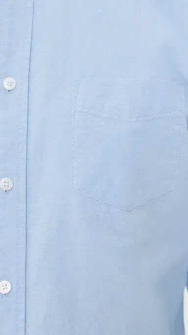 REIGNING CHAMP Cotton Oxford Windsor Standard Shirt | Thumbnail 6 REIGNING CHAMP Cotton Oxford Windsor Standard Shirt | Thumbnail 6