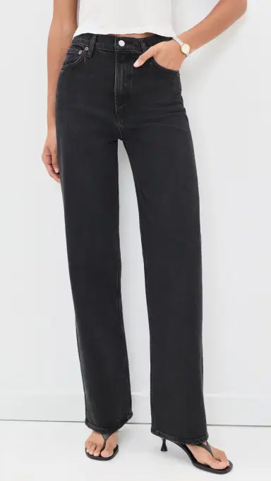 AGOLDE Ren Wide Stretch Jeans | Thumbnail 2