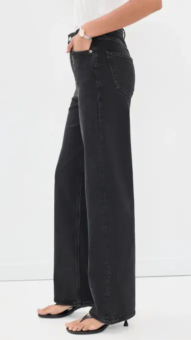 AGOLDE Ren Wide Stretch Jeans | Thumbnail 4