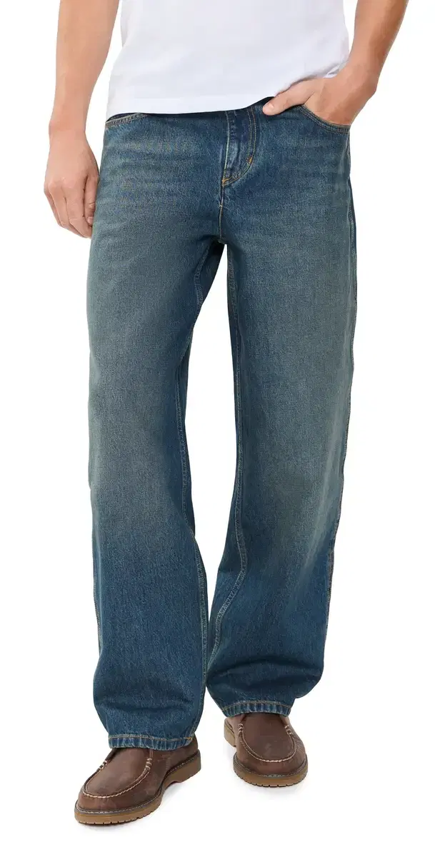 Isabel Marant Jorjey Jeans Faded Blue