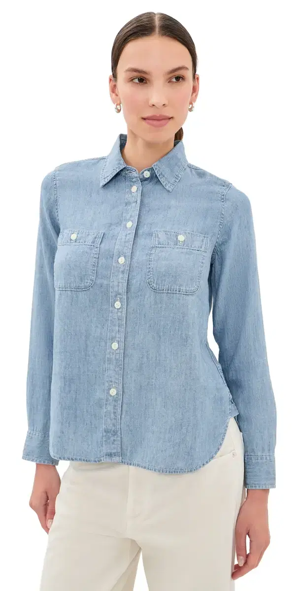 Tried & Truechambray Classic Buttondown id Wash