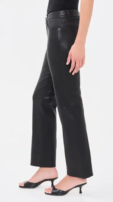 Frame The Leather Cigarette Pants | Thumbnail 4 Frame The Leather Cigarette Pants | Thumbnail 4