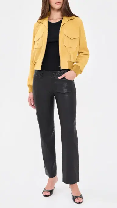 Frame The Leather Cigarette Pants | Thumbnail 5 Frame The Leather Cigarette Pants | Thumbnail 5