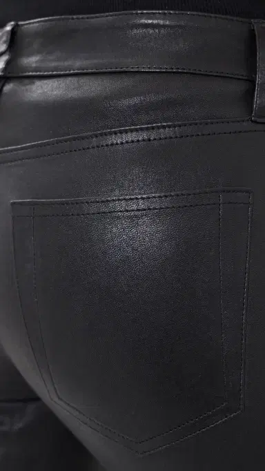 Frame The Leather Cigarette Pants | Thumbnail 6 Frame The Leather Cigarette Pants | Thumbnail 6