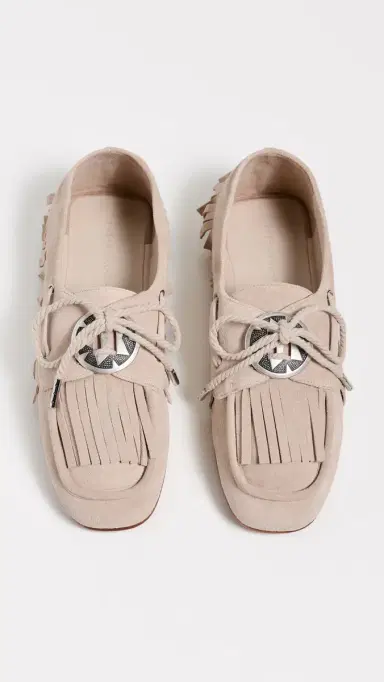 FRĒDA SALVADOR Ramona Loafers Sahara Suede | Thumbnail 2