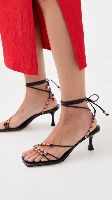 Larroudé x Ciao Lucia Eloisa Sandals Calf Skin Black | Thumbnail 4 Larroudé x Ciao Lucia Eloisa Sandals Calf Skin Black | Thumbnail 4