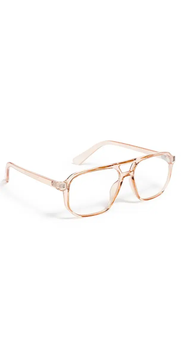 The Book Club The Atticus Blue Light Glasses Sand One Size