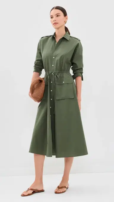 Polo Ralph Lauren Long Sleeve Collared Shirt Dress | Thumbnail 2 Polo Ralph Lauren Long Sleeve Collared Shirt Dress | Thumbnail 2