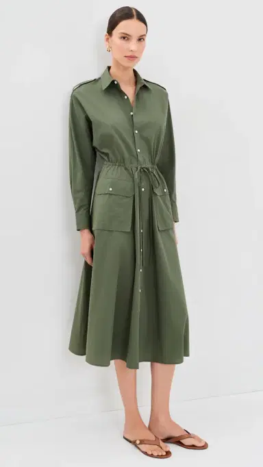 Polo Ralph Lauren Long Sleeve Collared Shirt Dress | Thumbnail 5 Polo Ralph Lauren Long Sleeve Collared Shirt Dress | Thumbnail 5