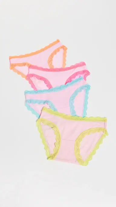 Stripe & Stare Original Knicker Panties 4 Pack | Thumbnail 2 Stripe & Stare Original Knicker Panties 4 Pack | Thumbnail 2