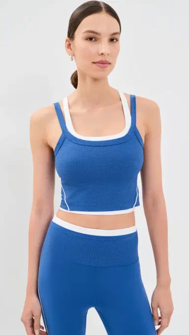 Rhone Doubletake Layer Bra Deep Sea Blue | Thumbnail 2