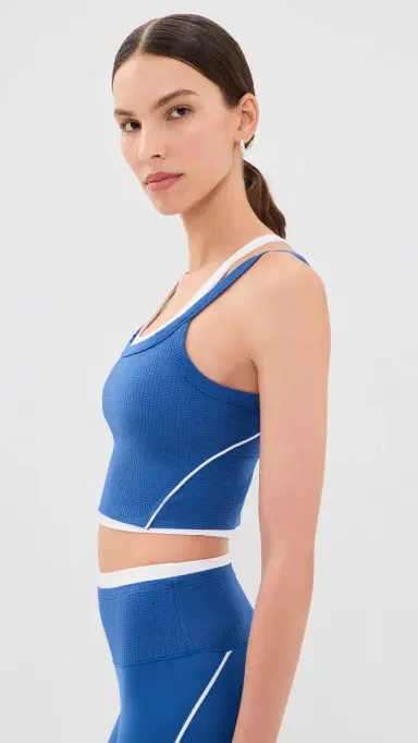 Rhone Doubletake Layer Bra Deep Sea Blue | Thumbnail 4