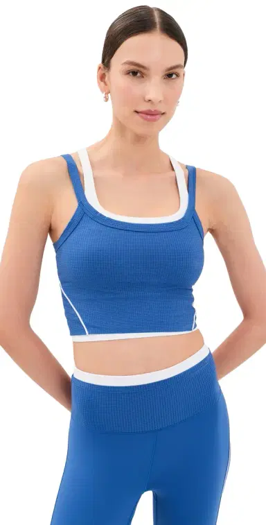 Rhone Doubletake Layer Bra Deep Sea Blue | Thumbnail 1