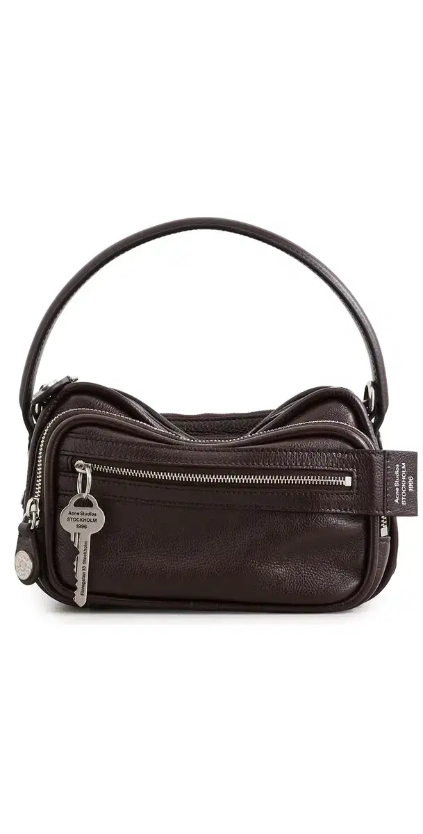 Acne Studios Camero Kit Crossbody Bag Chocolate Brown One Size