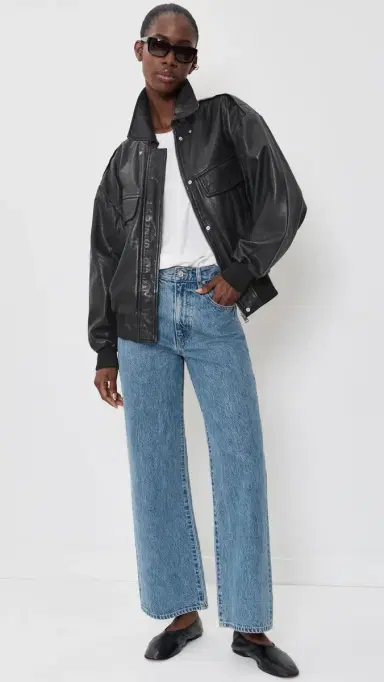 LAMARQUE Trevanna eather Bomber Jacket Black | Thumbnail 5 LAMARQUE Trevanna eather Bomber Jacket Black | Thumbnail 5