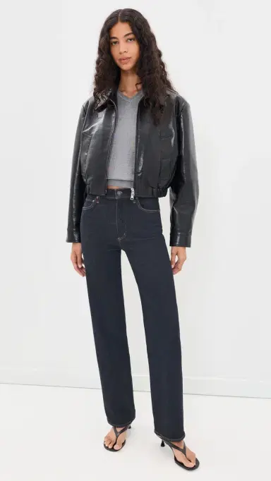AGOLDE Harper Relaxed Straight Jeans Rinse 26 | Thumbnail 5 AGOLDE Harper Relaxed Straight Jeans Rinse 26 | Thumbnail 5