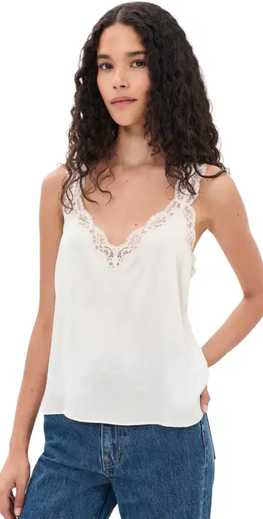 Cami NYC Fernanda Cami Blouse Macadamia | Thumbnail 1