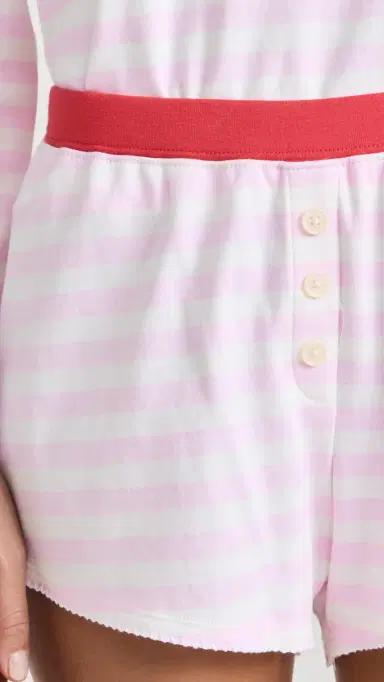 Cozyland by Morgan Lane Tate Shorts Candy Cane | Thumbnail 6
