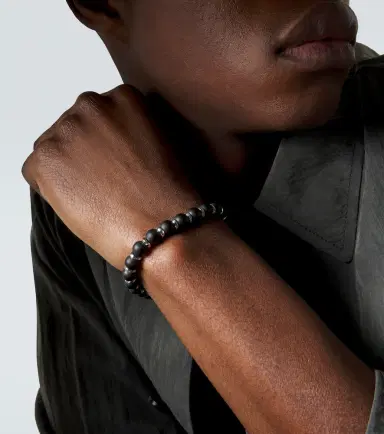 David Yurman Spiritual Beads sterling silver bracelet with black onyx | Thumbnail 3 David Yurman Spiritual Beads sterling silver bracelet with black onyx | Thumbnail 3