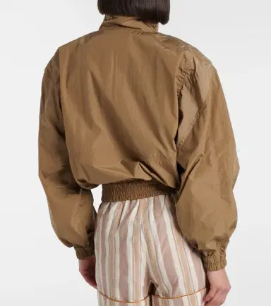 Saint Laurent Gathered canvas jacket | Thumbnail 2 Saint Laurent Gathered canvas jacket | Thumbnail 2