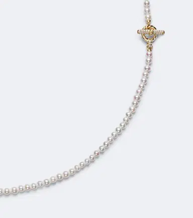 David Yurman Pearl Classics Petite 18kt gold necklace with freshwater pearls and diamonds | Thumbnail 4 David Yurman Pearl Classics Petite 18kt gold necklace with freshwater pearls and diamonds | Thumbnail 4