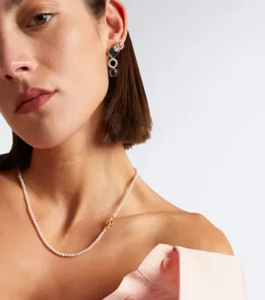 David Yurman Pearl Classics Petite 18kt gold necklace with freshwater pearls and diamonds | Thumbnail 6 David Yurman Pearl Classics Petite 18kt gold necklace with freshwater pearls and diamonds | Thumbnail 6