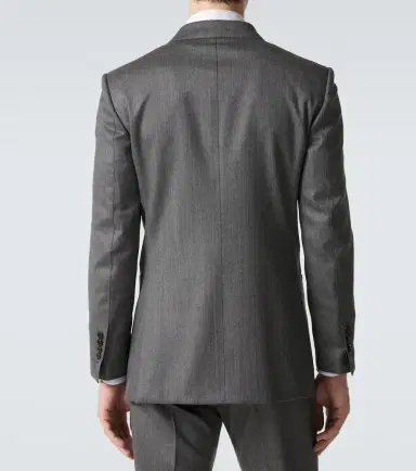 Tom Ford Mouliné wool twill blazer | Thumbnail 3