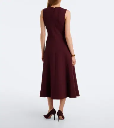 Emilia Wickstead Meryl gathered midi dress | Thumbnail 3