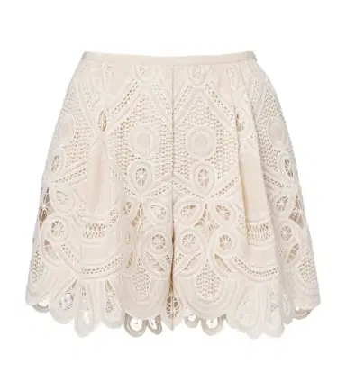 Elie Saab Macramé shorts | Thumbnail 1 Elie Saab Macramé shorts | Thumbnail 1