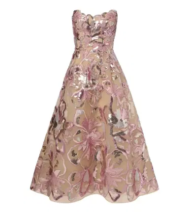 Elie Saab Embellished tulle bustier dress | Thumbnail 1