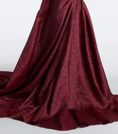 Marmar Halim Draped strapless bustier gown | Thumbnail 3