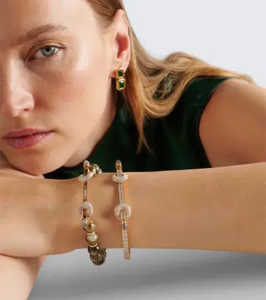 Ananya Chakra 18kt gold beaded bracelet with gemstones | Thumbnail 3 Ananya Chakra 18kt gold beaded bracelet with gemstones | Thumbnail 3