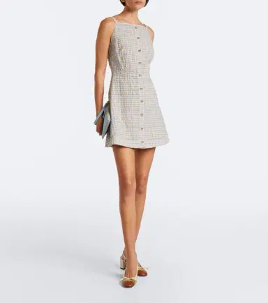 Markarian Skye plaid seersucker minidress | Thumbnail 2 Markarian Skye plaid seersucker minidress | Thumbnail 2