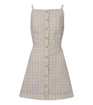 Markarian Skye plaid seersucker minidress | Thumbnail 1 Markarian Skye plaid seersucker minidress | Thumbnail 1