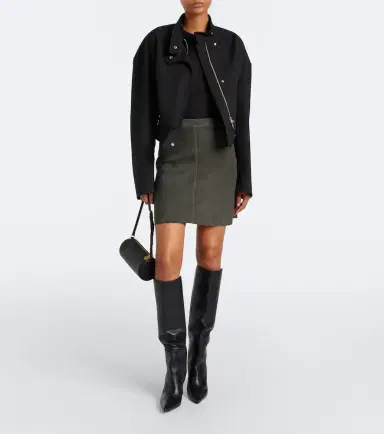 STOULS Lucie suede miniskirt | Thumbnail 3