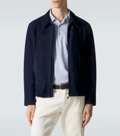 Brioni Suede blouson jacket | Thumbnail 2 Brioni Suede blouson jacket | Thumbnail 2