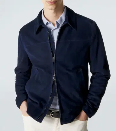 Brioni Suede blouson jacket | Thumbnail 3 Brioni Suede blouson jacket | Thumbnail 3