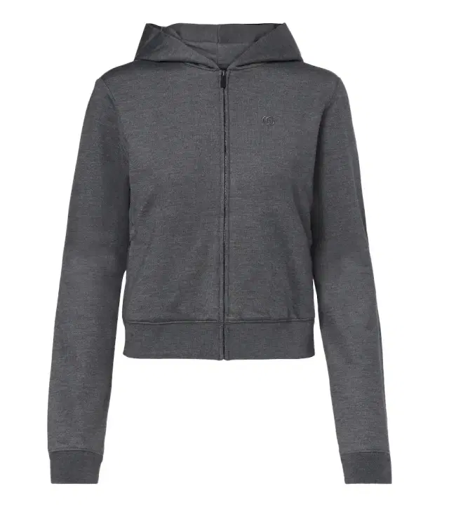 Gucci Cotton and silk zip-up hoodie