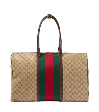 Gucci GG Web Stripe Medium duffel bag | Thumbnail 1 Gucci GG Web Stripe Medium duffel bag | Thumbnail 1