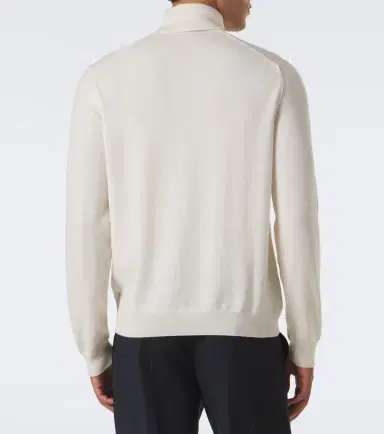 Incotex Virgin wool turtleneck sweater | Thumbnail 4