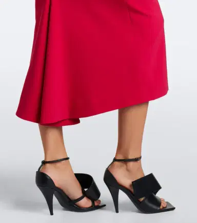 Givenchy Crêpe cady midi dress | Thumbnail 4 Givenchy Crêpe cady midi dress | Thumbnail 4