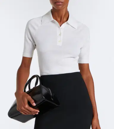 Givenchy Cotton and silk polo sweater | Thumbnail 2 Givenchy Cotton and silk polo sweater | Thumbnail 2