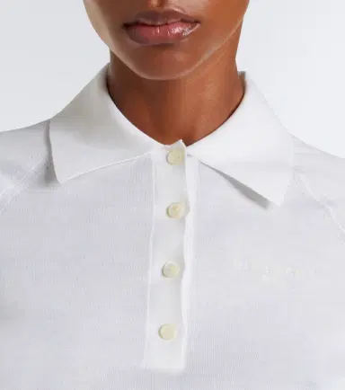 Givenchy Cotton and silk polo sweater | Thumbnail 4 Givenchy Cotton and silk polo sweater | Thumbnail 4