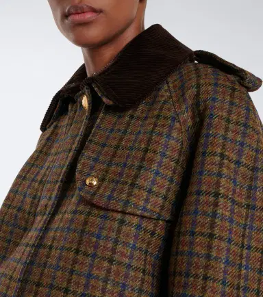 Blazé Milano Blazé Milano Chausie checked virgin wool jacket | Thumbnail 5