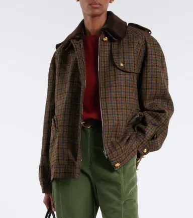 Blazé Milano Blazé Milano Chausie checked virgin wool jacket | Thumbnail 6